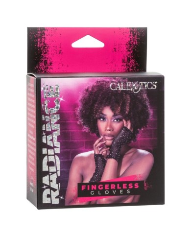 CALEXOTICS RADIANCE GUANTES SIN DEDO PEDRERIA