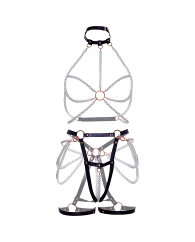 LEG AVENUE ARNES SUJETADOR LIGA PERLA S
