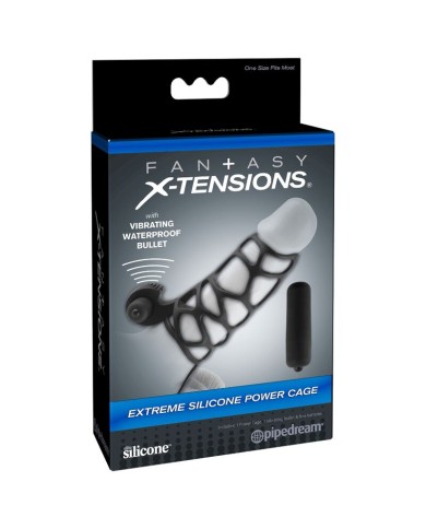 FANTASY X TENSIONS FUNDA PARA EL PENE DE SILICONA CON VIBRADOR FANTASY X TENSIONS FUNDA PARA EL PENE DE SILICONA CON VIBRADOR