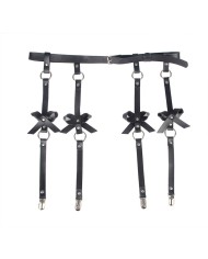 SUBBLIME ARNES DE PIERNA CADENA CUERO NEGRO TALLA UNICA
