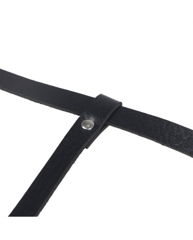 SUBBLIME ARNES DE CUERPO CUERO NEGRO TALLA UNICA