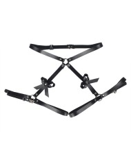 SUBBLIME ARNES CINTURA Y PIERNAS CUERO NEGRO TALLA UNICA