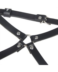 SUBBLIME ARNES CINTURA Y PIERNAS CUERO NEGRO TALLA UNICA