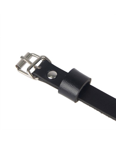 SUBBLIME ARNES CINTURA Y PIERNAS CUERO NEGRO TALLA UNICA