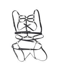SUBBLIME ARNES DE CUERPO CORREAS AJUSTABLE CUERO NEGRO TALLA UNICA