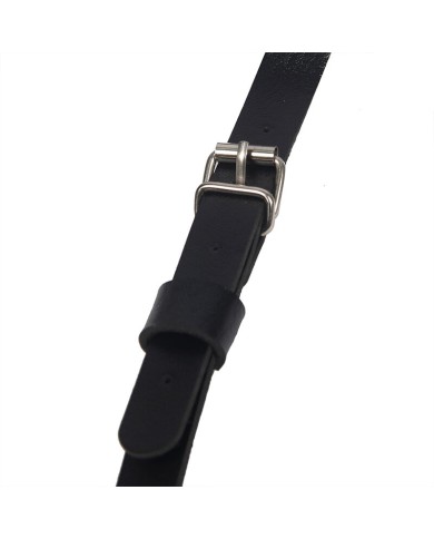 SUBBLIME ARNES DE CUERPO CORREAS AJUSTABLE CUERO NEGRO TALLA UNICA