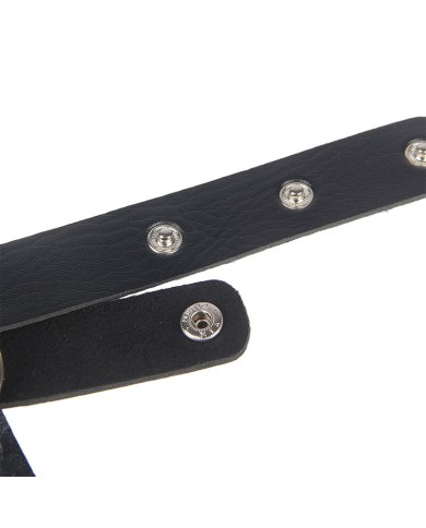 SUBBLIME ARNES DE PECHO CADENAS CUERO NEGRO TALLA UNICA