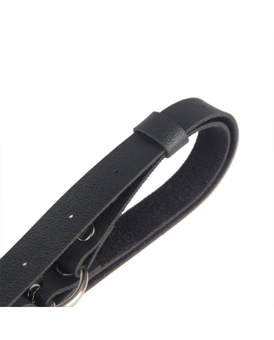 SUBBLIME ARNES FORMA CINTURON CUERO NEGRO TALLA UNICA