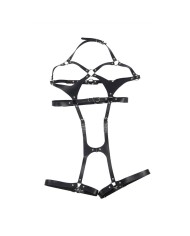 SUBBLIME ARNES CUERPO ENTERO CON HEBILLAS CUERO NEGRO TALLA UNICA