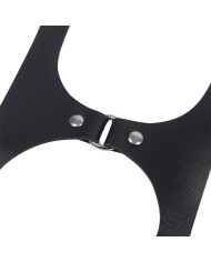 SUBBLIME ARNES CUERPO ENTERO CON HEBILLAS CUERO NEGRO TALLA UNICA