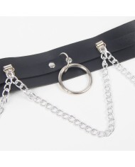 SUBBLIME ARNES CINTURON Y LIGA DETALLE ANILLAS Y CADENA TALLA UNICA