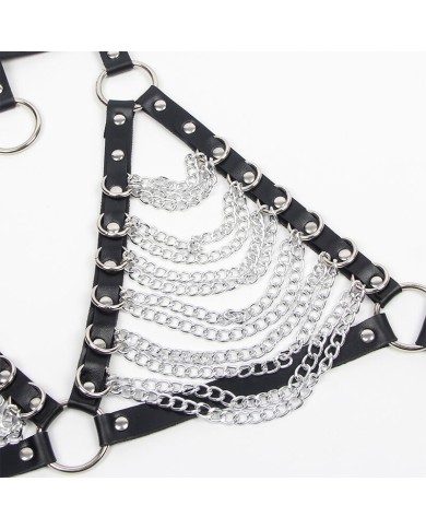 SUBBLIME ARNES SUJETADOR Y COLLAR CON CADENAS TALLA UNICA