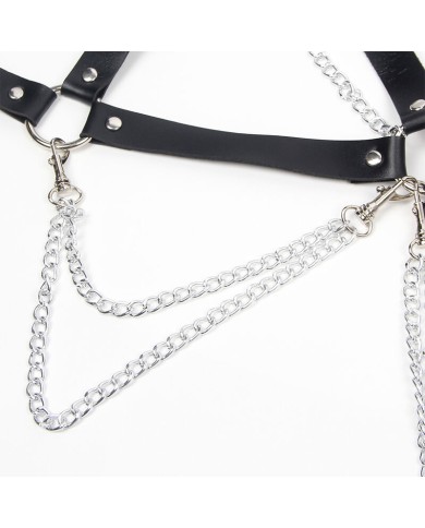 SUBBLIME ARNES SUJETADOR DETALLE CADENAS TALLA UNICA