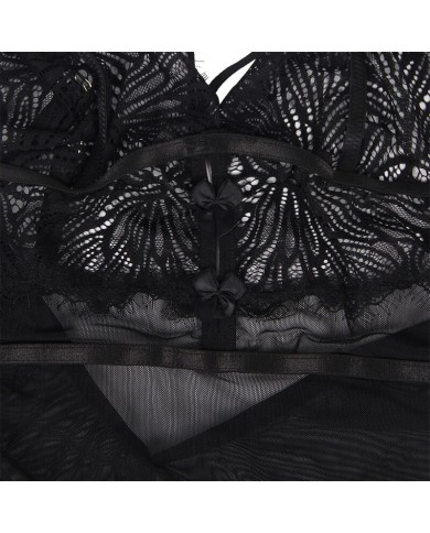 SUBBLIME BABYDOLL CON TIRANTES AJUSTABLES DE ENCAJE NEGRO S M