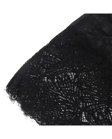 SUBBLIME BABYDOLL CON TIRANTES AJUSTABLES DE ENCAJE NEGRO S M