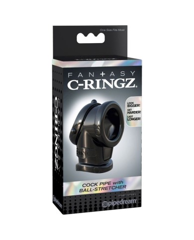 FANTASY C RINGZ COCK PIPE WITH BALL STRECH FANTASY C RINGZ COCK PIPE WITH BALL STRECH