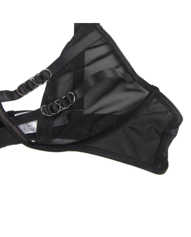 SUBBLIME SET DOS PIEZAS SUJETADOR TRANSPARENCIAS Y TIRAS S M