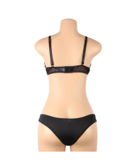 SUBBLIME SET DOS PIEZAS SUJETADOR TRANSPARENCIAS Y TIRAS S M
