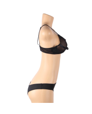 SUBBLIME SET DOS PIEZAS SUJETADOR TRANSPARENCIAS Y TIRAS S M