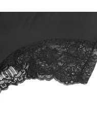 SUBBLIME TEDDY DETALLE ENCAJE FLORAL NEGRO S M
