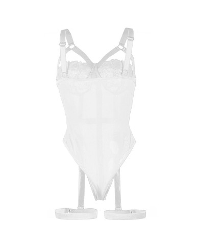 SUBBLIME TEDDY CON LIGUERO DETALLE TIRAS PECHO BLANCO S M