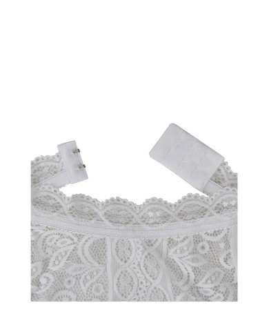 SUBBLIME 953867 BODY DE ENCAJE BLANCO L XL