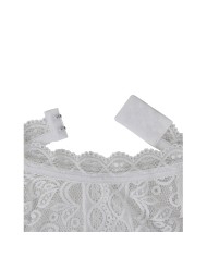SUBBLIME 953867 BODY DE ENCAJE BLANCO L XL