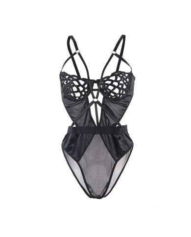 SUBBLIME 954055 BODY SEXY DE ENCAJE NEGRO S M