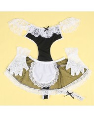 SUBBLIME 954307 DISFRAZ DE CRIADA SEXY NEGRO BLANCO S M