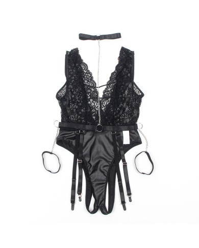 SUBBLIME 954390 BODY SEXY CON LIGUEROS NEGRO L XL