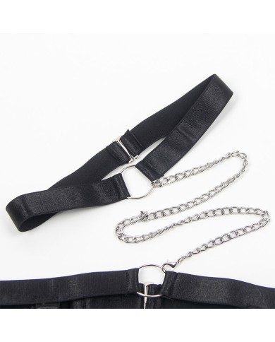 SUBBLIME 954390 BODY SEXY CON LIGUEROS NEGRO L XL