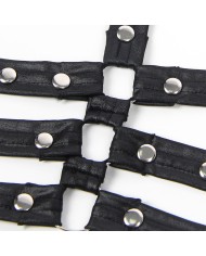 SUBBLIME 954413 BODY BONDAGE DE CUERO NEGRO L XL