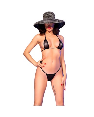 CHILIROSE CR 4840 MICRO BIKINI NEGRO S M