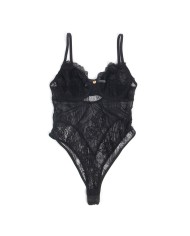 SUBBLIME 955618 BODY DE ENCAJE CON CIERRE INFERIOR NEGRO S M