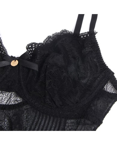 SUBBLIME 955618 BODY DE ENCAJE CON CIERRE INFERIOR NEGRO S M
