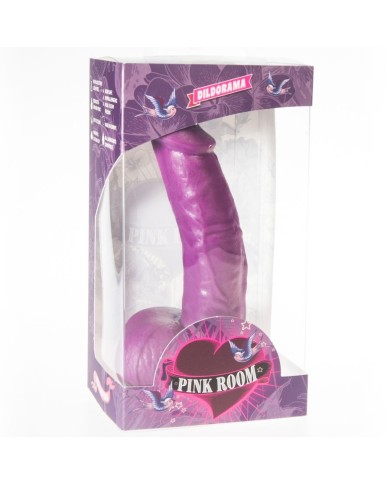 PINK ROOM CONNOR DILDO REALISTICO LILA 16 CM