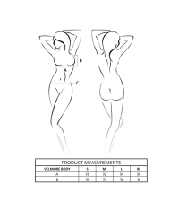 PASSION VELMORE BODY AZUL S M