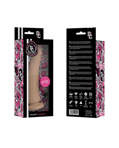 DELTA CLUB DILDO REALISTA NATURAL SILICONA MEDICA 17 CM O 3 CM DELTA CLUB DILDO REALISTA NATURAL SILICONA MEDICA 17 CM O 3 CM