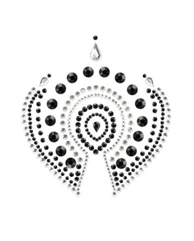 BIJOUX INDISCRETS FLAMBOYANT NEGRO PLATA