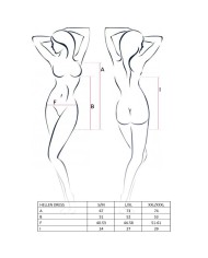PASSION WOMAN HELLEN VESTIDO Y TANGA TALLA L XL