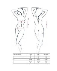 PASSION WOMAN KATRISS CORSET NEGRO TALLA L XL