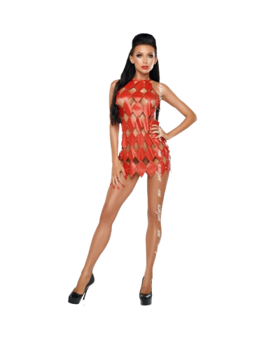 ME SEDUCE GWEN VESTIDO ESPALDA DESCUBIERTA ROJO L XL