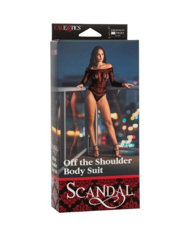 CALEXOTICS SCANDAL TEDDY ONE SIZE