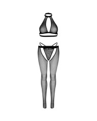 LEG AVENUE TOP CUERPO DE RED CON TANGA Y MEDIAS