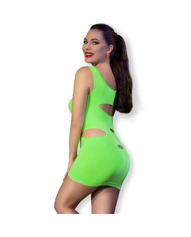 CHILIROSE CR 4621 VESTIDO VERDE S M