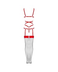LIVCO CORSETTI FASHION THIARA LC 20213 SET BODY MEDIAS ROJA S M