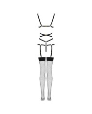 LIVCO CORSETTI FASHION THIARA LC 20213 SET BODY MEDIAS NEGRO S M