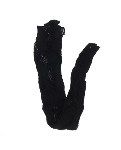SUBBLIME 952129 BODYSTOCKING DE REJILLA CON DISENO DE VESTIDO Y DETALLES FLORALES NEGRO TALLA UNICA