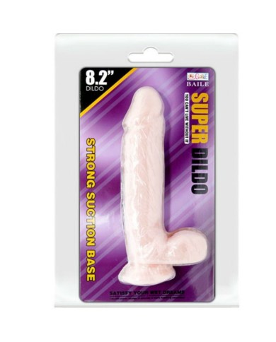 BAILE SUPER DILDO REALISTICO NATURAL 215 CM BAILE SUPER DILDO REALISTICO NATURAL 215 CM