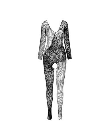 PASSION BS 107 BODYSTOCKING BLANCO TALLA UNICA